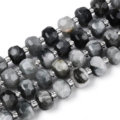 Натуральный орлиный глаз бусы&nbsp;G-T144-A01-03-1