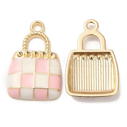 Подвеска из сплава эмали со стразами&nbsp;ENAM-K069-06G-01-1