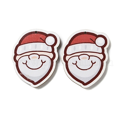 Печатные подвески из липы&nbsp;WOOD-XCP0001-99-1