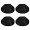 Polyester Hat, Half Round, Black, 160x1.5mm