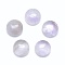 Natural Amethyst Cabochons, Flat Round, 8x3~4mm