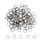 Tarnish Resistant Jewelry Findings Original Color Stainless Steel Split Rings, Double Loops Jump Rings, 6x1.2mm, about 4.8mm inner diameter, about 133~136pcs/10g