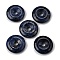 Natural Sodalite Pendants, Donut/Pi Disc Charms, 29.5~30.5x7.5~8mm, Hole: 6.3~6.5mm
