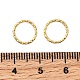 Латунные спаянные замкнутые кольца&nbsp;KK-B147-05C-G-3