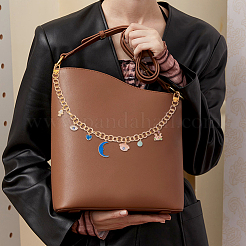 3 шт. эмалированный сплав лунного глаза со стразами&nbsp;HJEW-NB00285