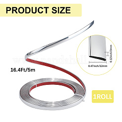 Самоклеящаяся ПВХ-накладка на молдинг салона автомобиля&nbsp;AJEW-WH20020-082B-03
