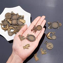 Сеттинги для кулона(кабошонов)&nbsp;PALLOY-OC0001-42