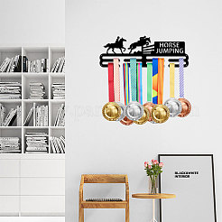 Модная железная вешалка для медалей&nbsp;ODIS-WH0021-337