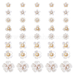 56 шт. 8 стиля пластиковых и смоляных кабошонов&nbsp;FIND-TA0008-28