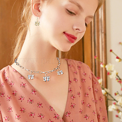 40шт 2 цвета подвески из сплава с покрытием стойки&nbsp;FIND-FH0012-09