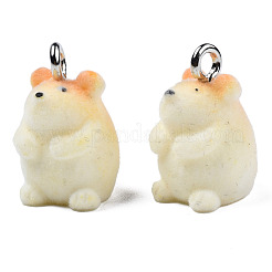 Кулоны из флокированной смолы&nbsp;RESI-N032-07