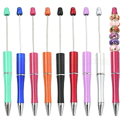 8шт 8 цвета пластиковых бисера ручки&nbsp;AJEW-YW0001-33