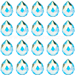 2 нить гальваника стеклянные бусины нити&nbsp;EGLA-PA0001-01A