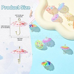 12 шт. 12 акриловых подвески&nbsp;KK-CJ0003-34