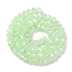 Запекание гальванических нитей стеклянных бусин&nbsp;LS-DGLA-A039-J10mm-B17