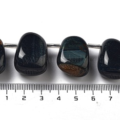 Натуральные одноцветные бусины «Тигровый глаз»&nbsp;G-P528-E11-01