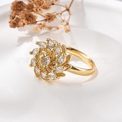 Вращающиеся кольца для женщин&nbsp;RJEW-B115-01G-03