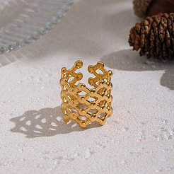 Кольца-манжеты из нержавеющей стали 304 в форме сетки для женщин&nbsp;IZ9606