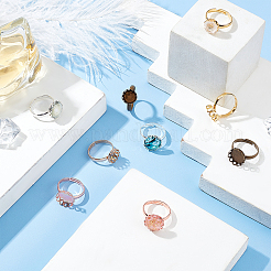 36 шт. 9 латунных регулируемых кольца&nbsp;KK-PH0004-02