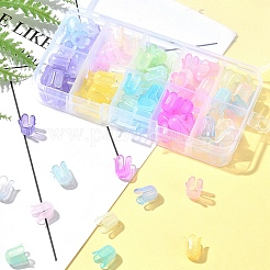 9 цвет прозрачных акриловых бусин&nbsp;OACR-FS0001-72