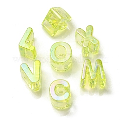 УФ-покрытие радужными переливающимися акриловыми бусинами&nbsp;OACR-C012-02B-1