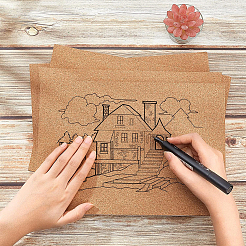 Изоляционные листы из пробки&nbsp;AJEW-BC0001-56B