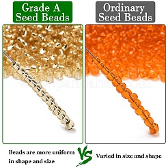 12/0 сорт круглый бисер стеклянный&nbsp;SEED-Q007-F33