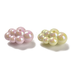 УФ-покрытие непрозрачные радужные переливающиеся акриловые бусины&nbsp;SACR-R001-12A