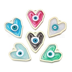 Подвески из эмали и сплава&nbsp;ENAM-F143-11-G