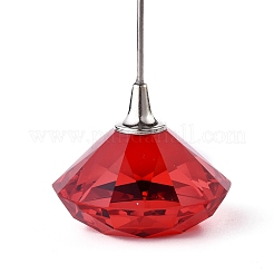 Держатель для стеклянной визитки в форме ромба&nbsp;DJEW-F009-A08