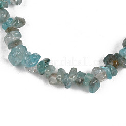 Стрейч-браслеты унисекс с натуральным апатитом и бусинами&nbsp;BJEW-S143-54