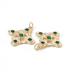 Стойки обшивки латунь микро проложить Циркон подвеску&nbsp;KK-B060-02G