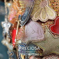 Preciosa® maxima crystal без горячей фиксации плоские камни&nbsp;Y-PRC-NSS12-90110