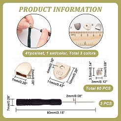 3 набор из 3 цветов&nbsp;DIY-NB0007-85