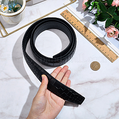 Поясные ремни из коровьей кожи с рисунком под крокодиловую кожу для мужчин&nbsp;AJEW-WH20020-437C