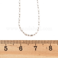 Ожерелья из латунной шариковой цепи&nbsp;KK-P304-03S