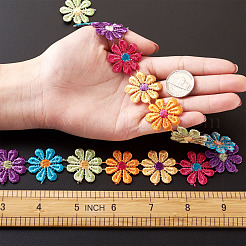 Красочная кружевная отделка из полиэстера&nbsp;OCOR-TAC0001-17