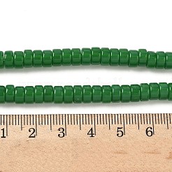 Непрозрачное стекло бисер нитей&nbsp;GLAA-I060-01I