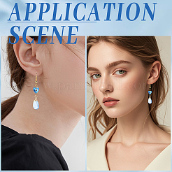 600 шт. 6-х цветные прозрачные акриловые бусины с покрытием&nbsp;PACR-PA0001-14