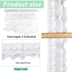 Кружевная лента из полиэстера&nbsp;OCOR-WH20005-43A