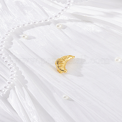 1 шт. брошь-булавка в виде круассана из сплава&nbsp;JEWB-LP0005-14G