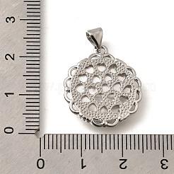 Латунь с резными подвесками из натуральных ракушек&nbsp;KK-Z091-01P-03