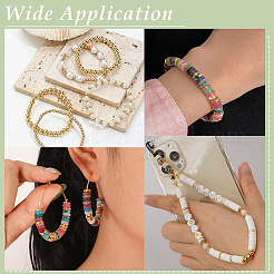 1560шт 5 стиля пластиковые бусины ccb&nbsp;CCB-ME0001-08