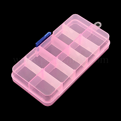 Прямоугольник пластиковые контейнеры для хранения бисера&nbsp;LS-CON-Q024-07C