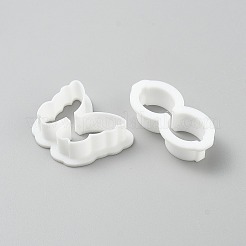 3шт. пластиковые глиняные прессованные Молды&nbsp;AJEW-WH20020-216N-01