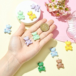 Подвески из непрозрачной смолы 10 шт.&nbsp;RESI-YW0005-17