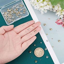 120шт 3 стильные латунные бусины&nbsp;KK-FH0002-79