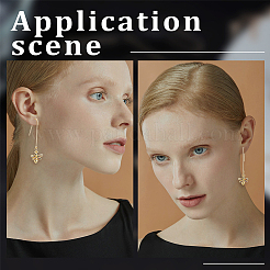 16шт латунные крючки&nbsp;KK-BBC0008-10