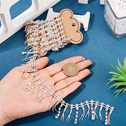 1 ярд железных цепочек со стразами&nbsp;IFIN-TA0001-74