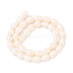 Нити из натурального культивированного пресноводного жемчуга&nbsp;PEAR-F020-04A-2A